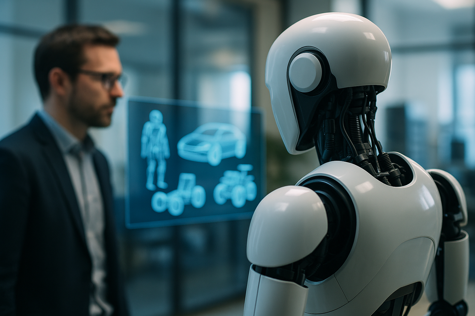 Digital twin in NVIDIA Omniverse powering robot training using physical AI foundation models