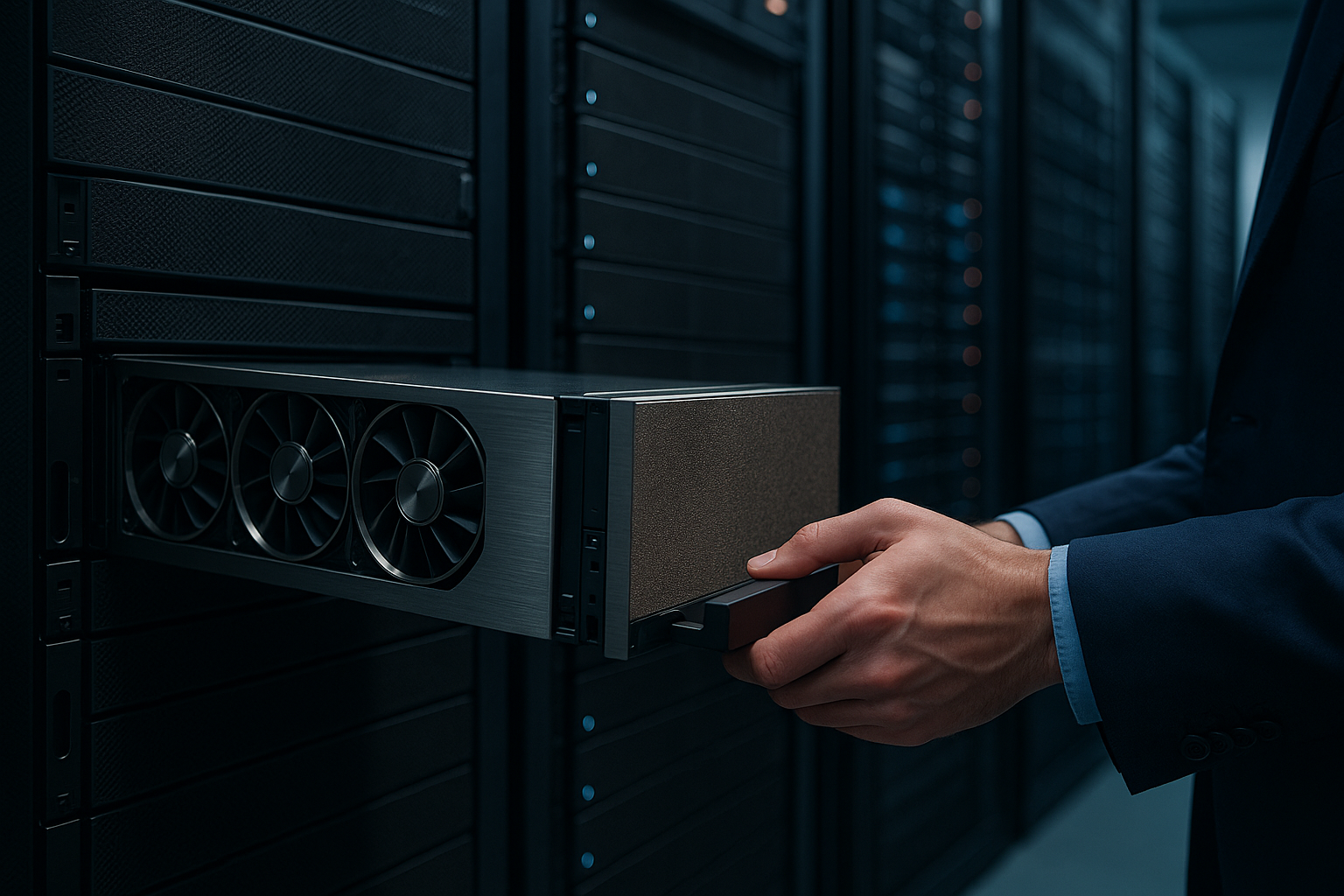 NVIDIA GB200 NVL72 rack-scale NVLink system demonstrating GB200 NVL72 MoE inference performance with Blackwell GPUs