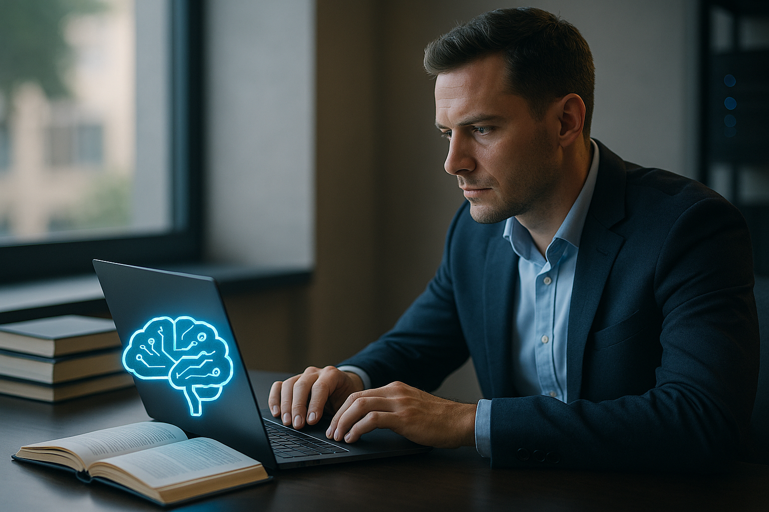 Diagram illustrating test-time training for LLMs adapting attention over long-context caches (qTTT and TTT-E2E)