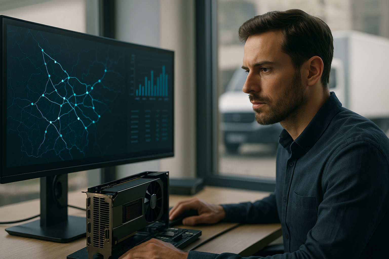 GPU-accelerated primal heuristics for routing shown on an A100 GPU evaluating thousands of candidate neighborhood moves