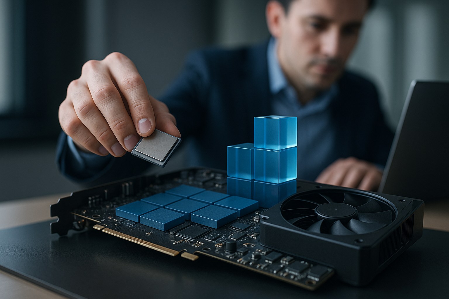 Hierarchical tiling diagram for CUDA tiled matrix multiply showing block, warp, and register-level data reuse on NVIDIA GPUs