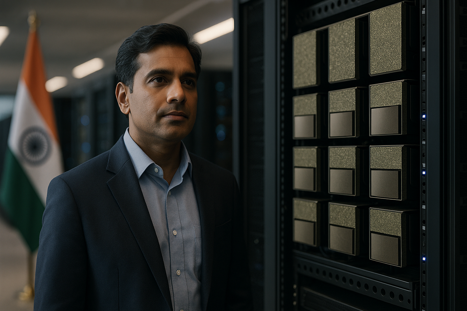 NVIDIA-powered IndiaAI infrastructure: GPUs and AI factory data center