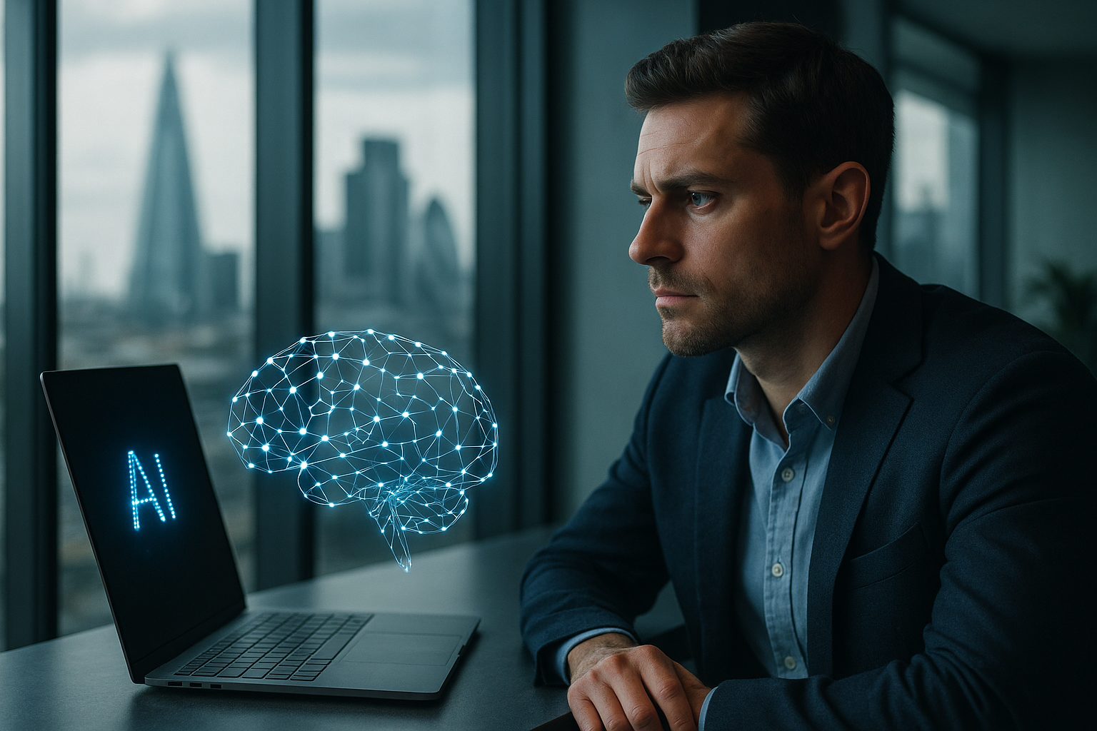 London tech corridor representing OpenAI London research hub expansion and the city's growing AI cluster