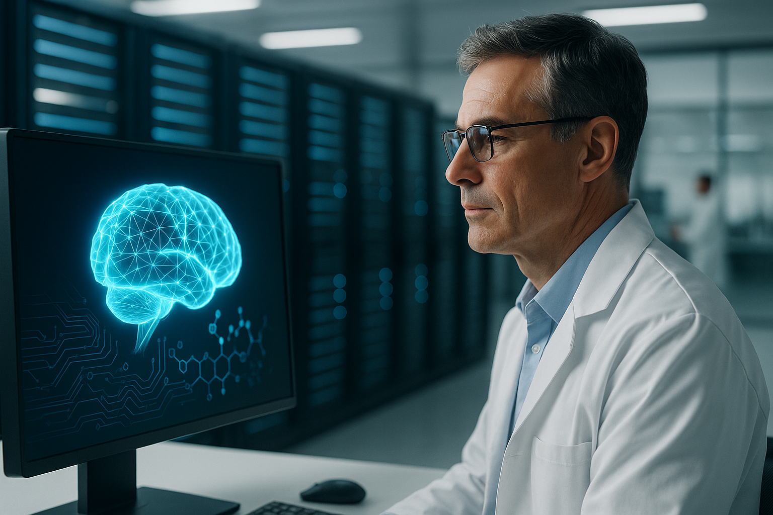 NVIDIA DGX SuperPOD hardware powering the LillyPod AI factory for drug discovery