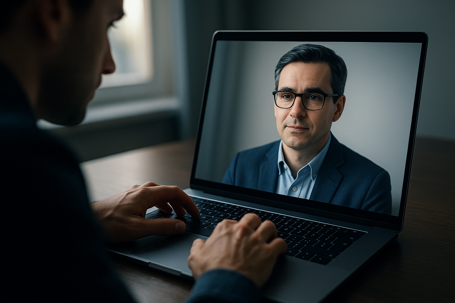 Split-screen of a text editor showing 'expert' annotations and an AI model diagram illustrating the AI persona impersonation lawsuit and misattribution risks