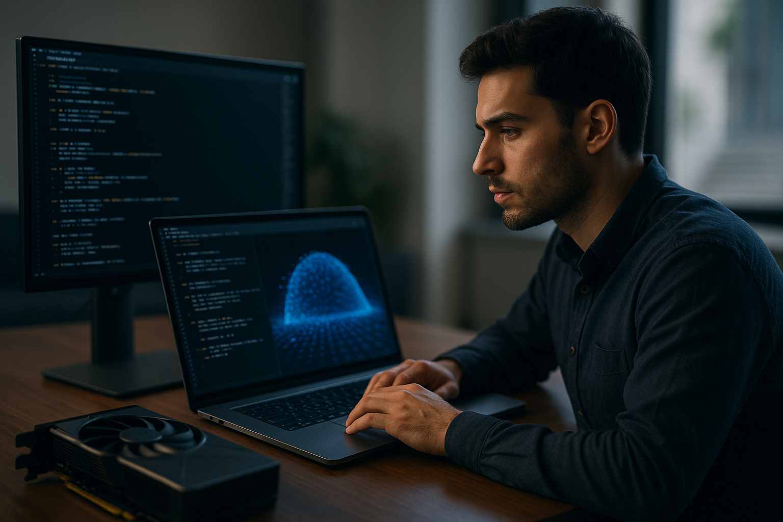 GPU-native differentiable GPU physics kernels pipeline using NVIDIA Warp