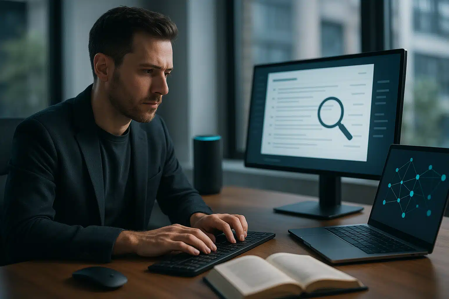 NVIDIA AI-Q Research Assistant Blueprint illustrating deep agents for enterprise search