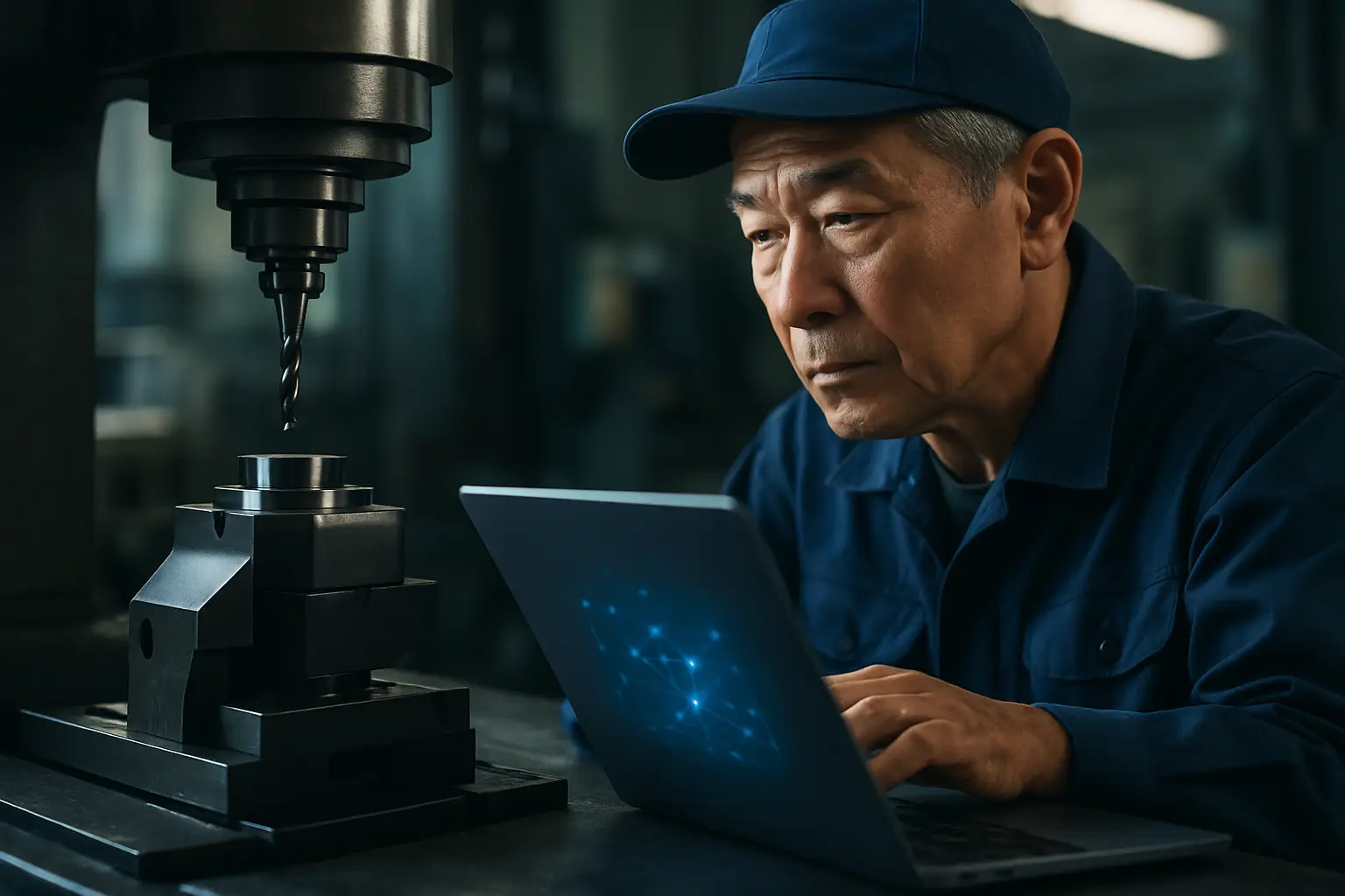 ARUMCODE manufacturing AI converting 3D CAD into NC programs for precision CNC workflows