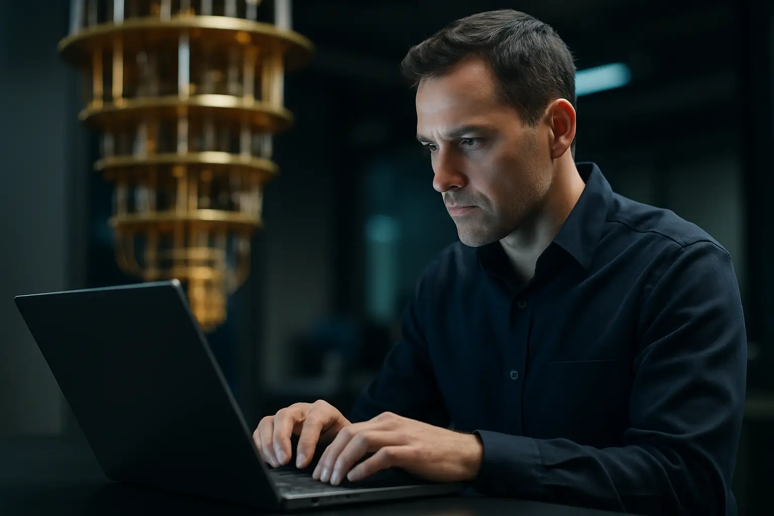 NVIDIA DGX Quantum with NVQLink demonstrating AI-powered quantum workflows for GPU-accelerated calibration and real-time decoding