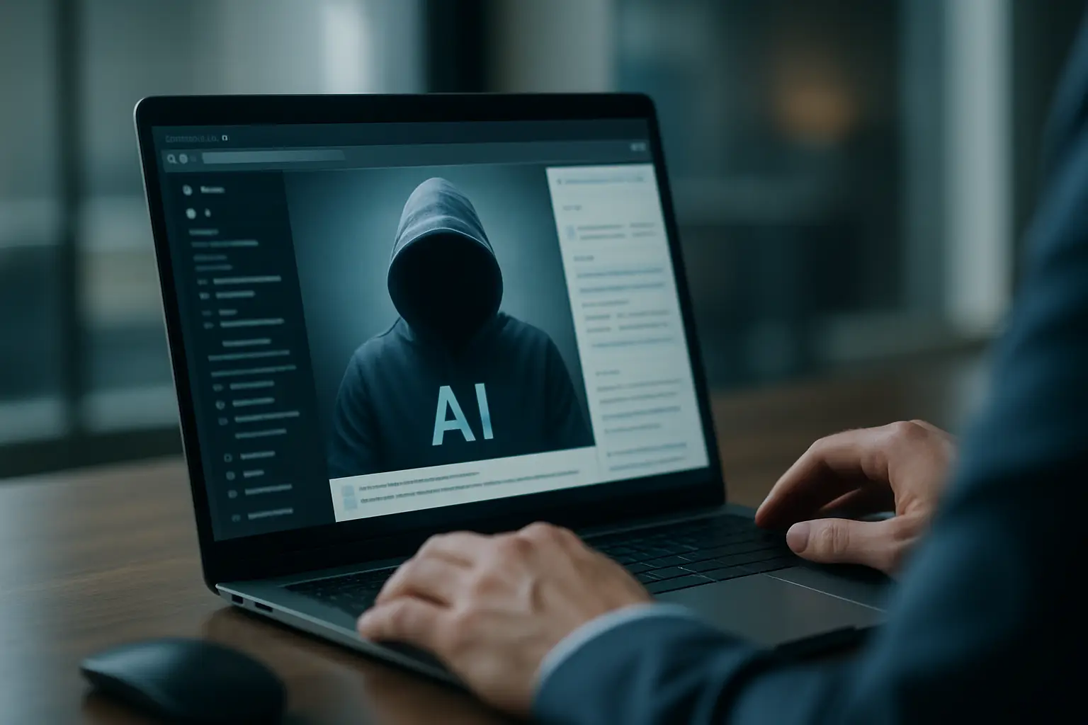 Underground forum thread illustrating AI slop in cybercrime forums with spammy, repetitive scam posts