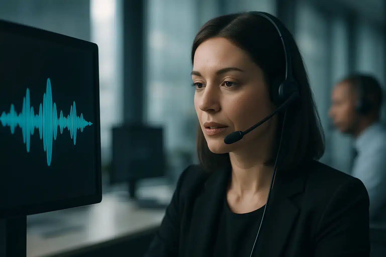 Parloa enterprise voice AI platform for call centers dashboard showing agentic AI, low-latency speech, and integrations