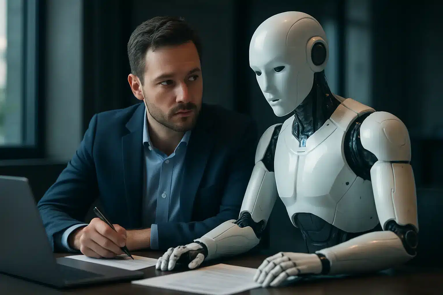 Graphic illustrating AI delegation risks and DELEGATE-52 findings on LLM document corruption
